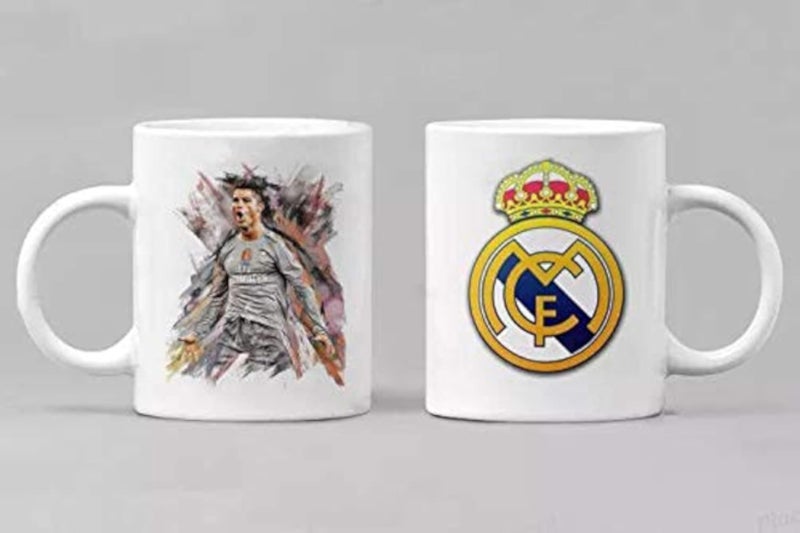Real Madrid and ronaldo mug